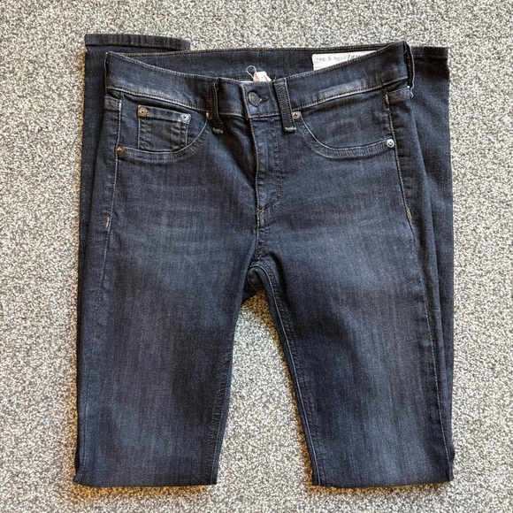 Rag & Bone Classic Black Skinny Women's Jeans - size 27 - Picture 10 of 10